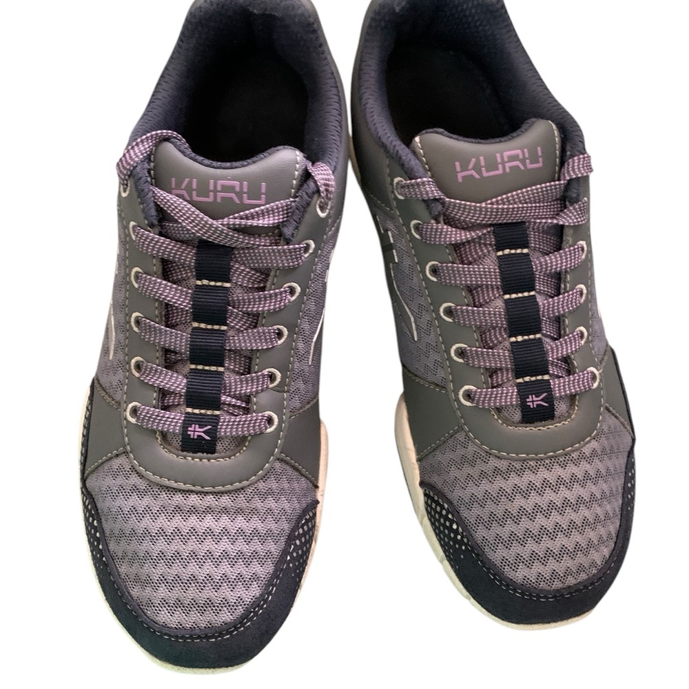 Kuru Quantum Gray Purple (pewter/night sky) Womens Sneakers - Picture 4 of 12